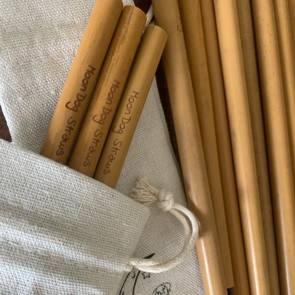 reusable bamboo straws